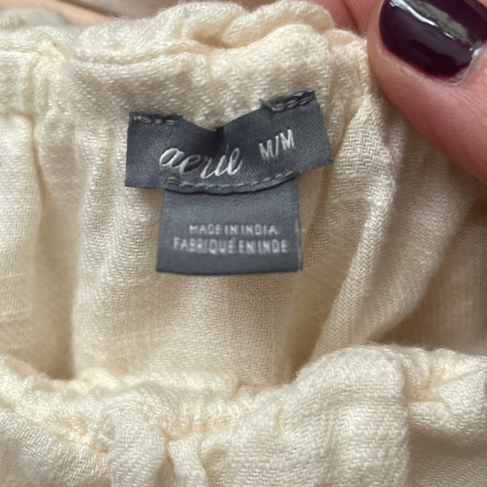 Aerie Ruffle Crop Top - Picture 2 of 3